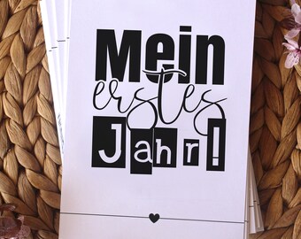 30 Meilensteinkarten "Mein erstes Jahr"