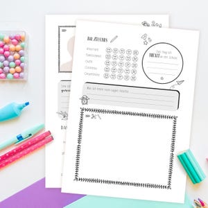 Freundebuch "Lehrer/in" / Abschiedsgeschenk  Lehrer /Lehrerin / Freundebuchkarten