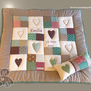 Coin Crabe Avec Nom Couverture De Bebe Coin Crabe Avec Nom Etsy