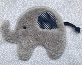 Application, iron-on elephant patch