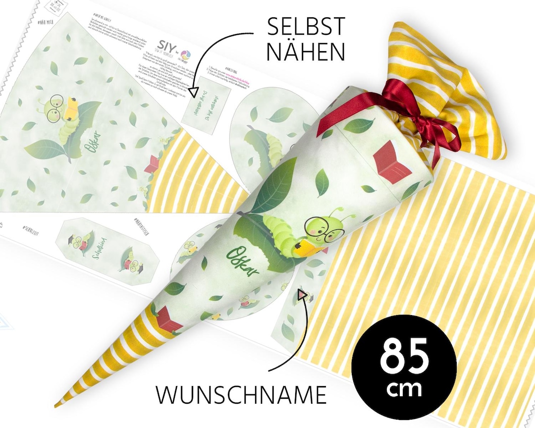 Schultute Schnittmuster 85 Cm
