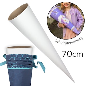 Schultüten Rohling aus Pappe 70 cm image 1