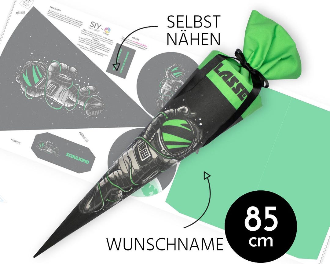 Schultute Schnittmuster 85 Cm