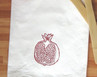Tea Towel - Pomegranate