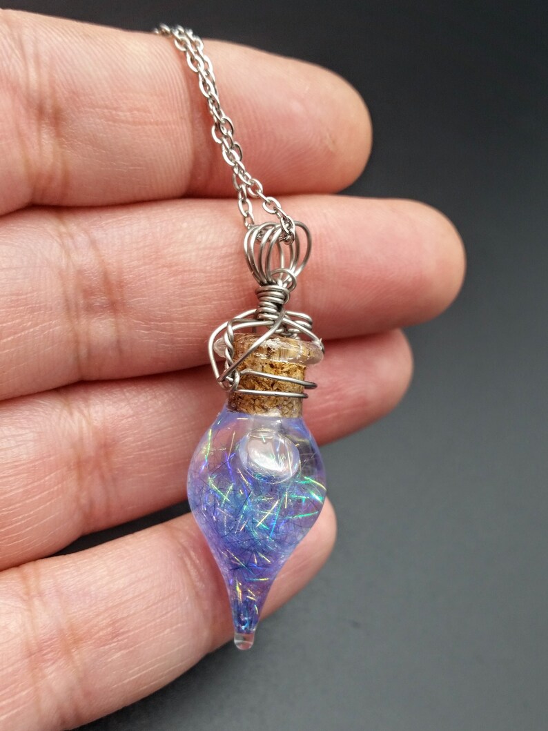Angel Grace Vial Necklace: Supernatural Inspired Cosplay Jewelry, Shellie V Jewelry image 5