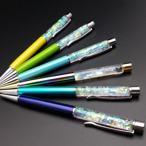Rainbow Aurora Phoenix Tears Stylo rechargeable fait à la main, UN, vous choisissez votre préféré!