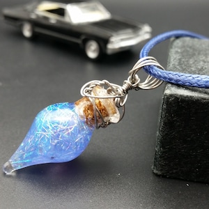 Angel Grace Vial Necklace: Supernatural Inspired Cosplay Jewelry, Shellie V Jewelry image 1