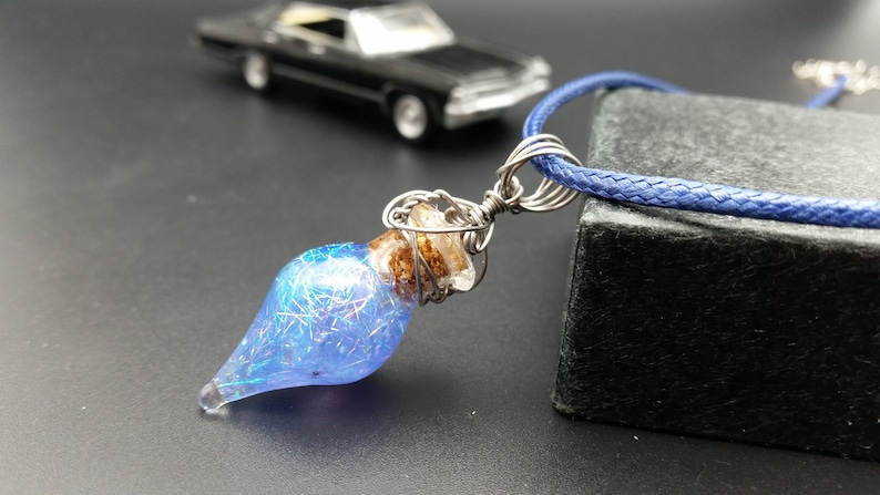 Angel Grace Vial Necklace: Supernatural Inspired Cosplay Jewelry, Shellie V Jewelry image 1