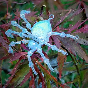 Crystal Beaded Spider Suncatcher, Christmas Spider ornament
