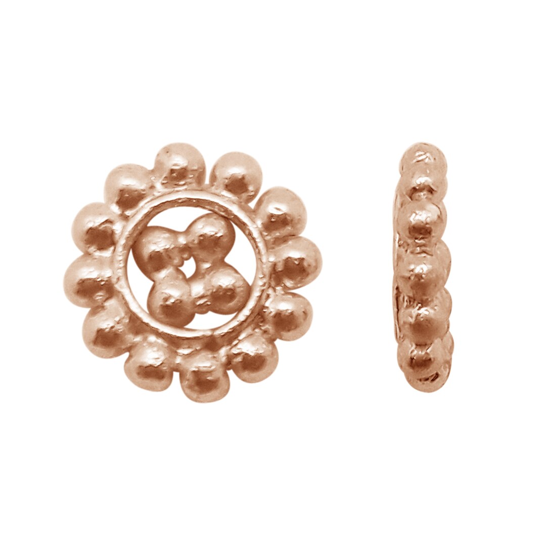 Rose Gold Overlay Spacers 10MM Etsy Singapore