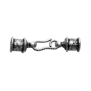 Silver Overlay End Cap 15X9MM