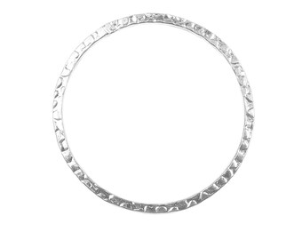 Silver Overlay Ring Finding Circle Shape-38MM