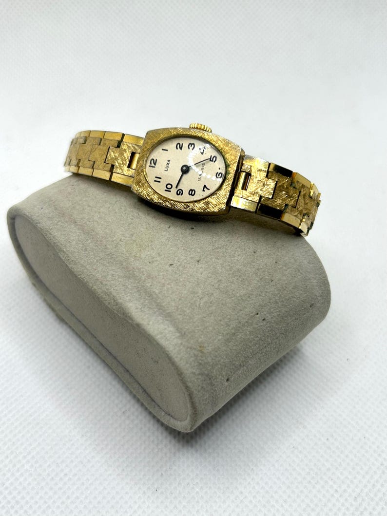 SALE Collector's Item Ladies Watch LUXA, Rare, Goldplated, Handwound