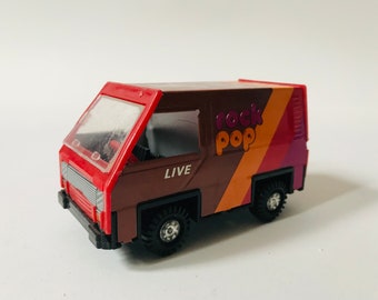 Vintage DDR tin car van from the 70s