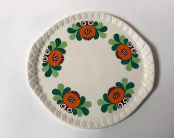 GDR Vintage Cake Plate