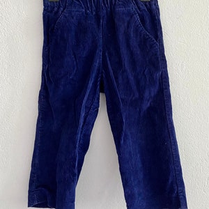 Pantalon en velo vintage pour enfants taille 86 image 1