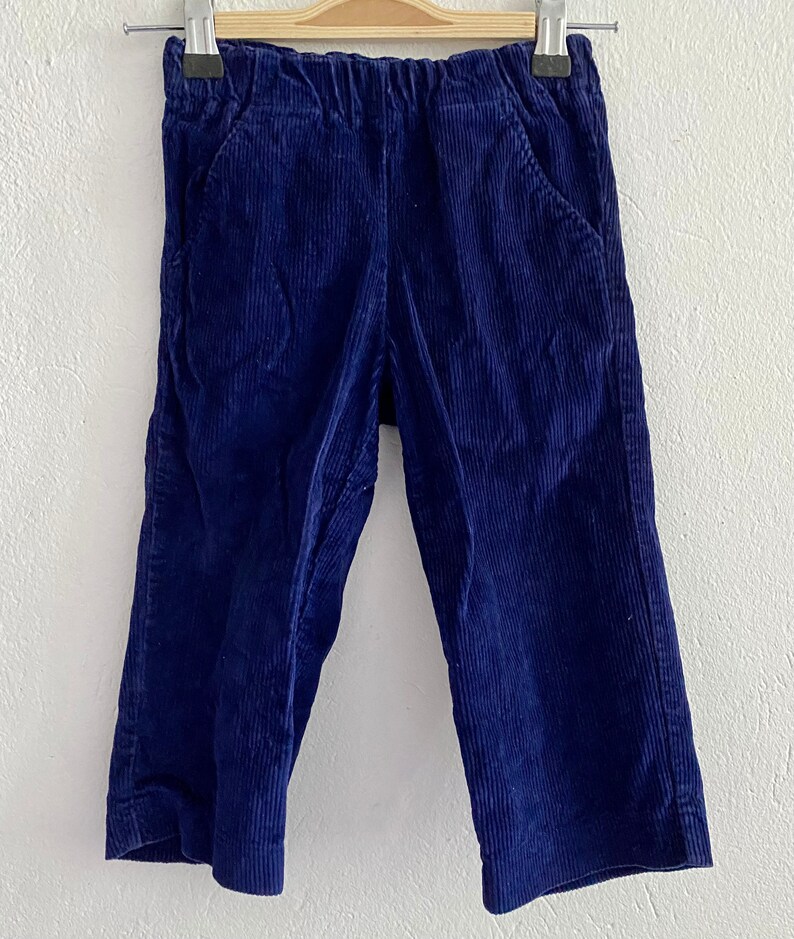 Pantalon en velo vintage pour enfants taille 86 image 1
