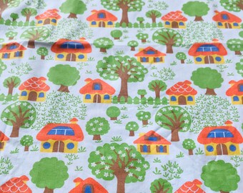 Vintage fabric, 70s children's fabric