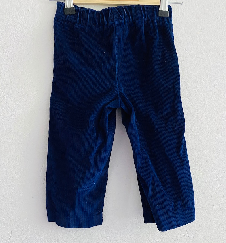 Pantalon en velo vintage pour enfants taille 86 image 6