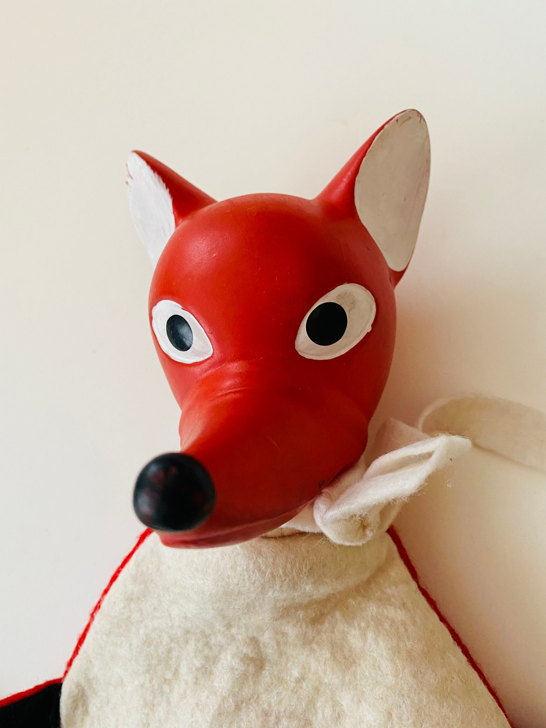 Kasperletheater Handpuppe Herr Fuchs DDR Etsy
