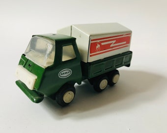 Vintage DDR tin car transporter from the 70s