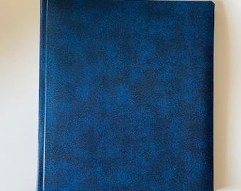 Vintage Fotoalbum *blauer Mamor*