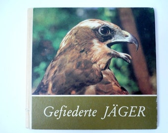 Kindersachbuch "Gefiederte Jäger", DDR, 1983