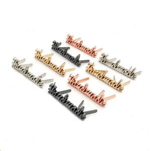 Cursive &quot;Handmade&quot; Tags, Personalized Tags for Handcrafted Crafts
