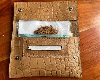 Tobacco Bag Genuine Leather Tobacco Pouch Tobacco Bag