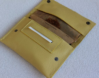 Tobacco Pouch Tobacco Bag Genuine Leather Tobacco Pouch