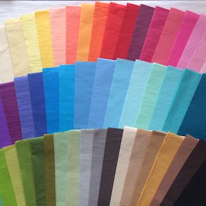 Tissue Paper / SatinWrap - many colors