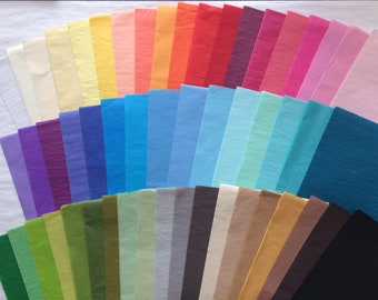 Papier de soie / SatinWrap - plusieurs couleurs