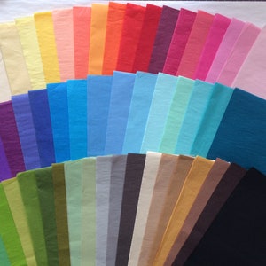 Color samples for tissue paper image 1