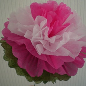 2 fiori di carta velina