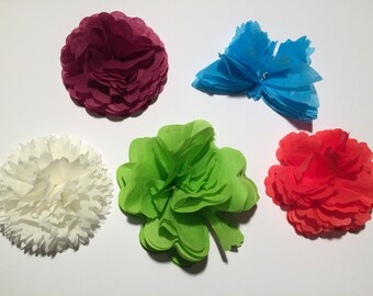 Litter decoration made of tissue paper