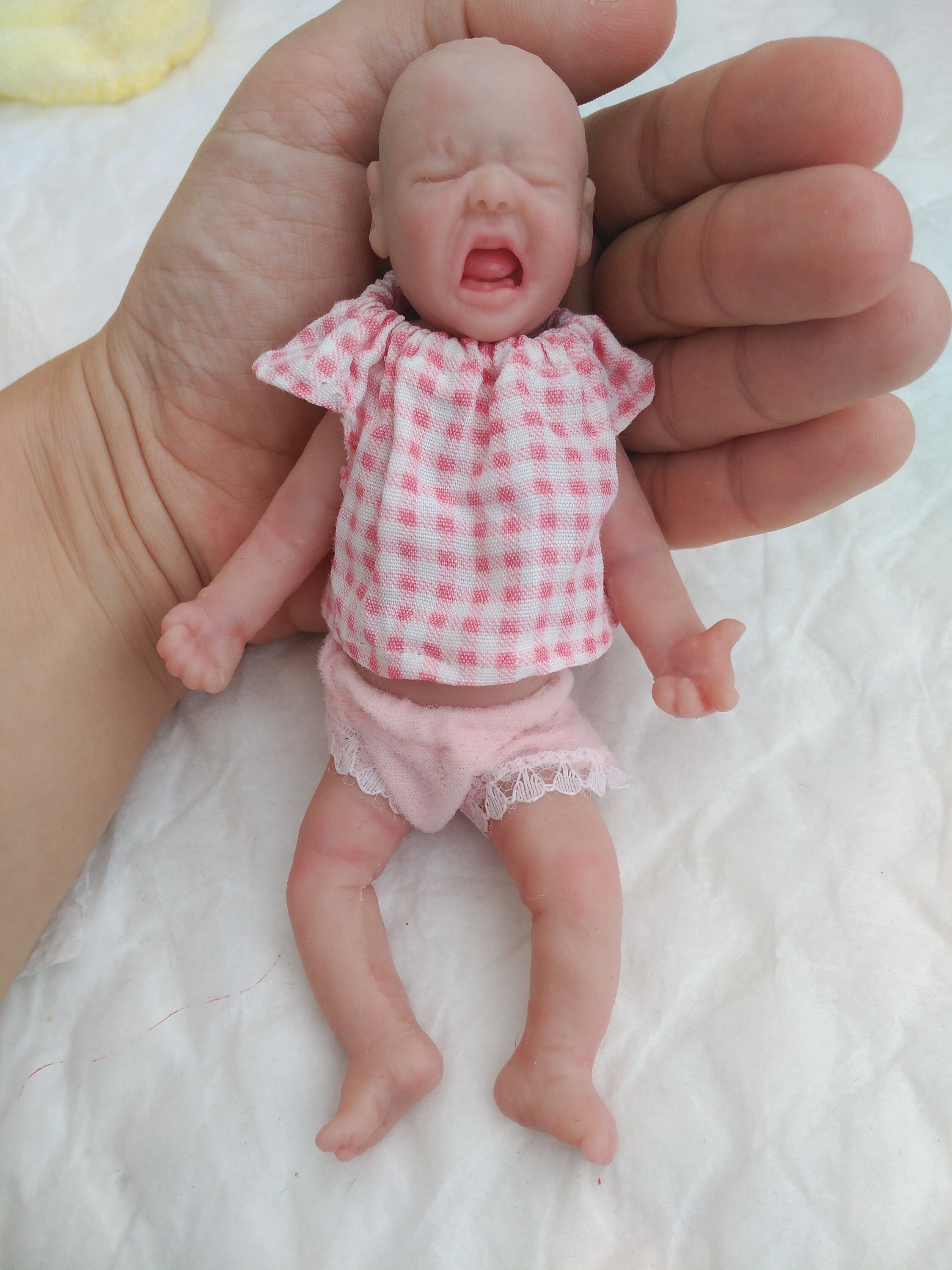 Mini baby silicone platinum Etsy