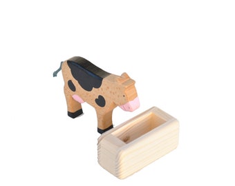 Feeding trough for the farm