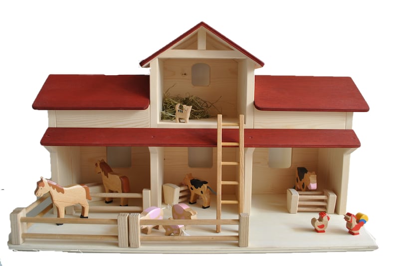 wooden farmyard