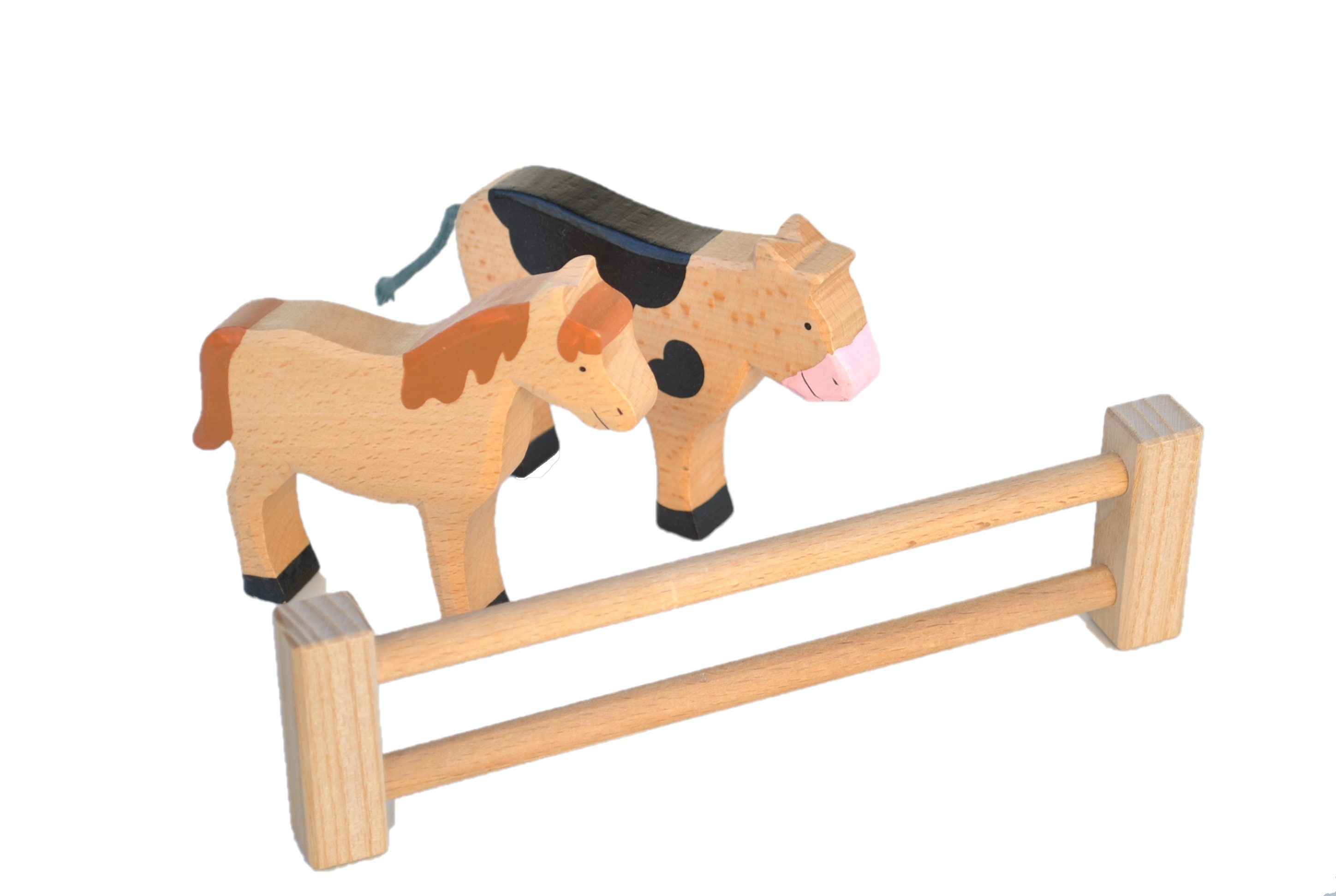 wooden fence for the farm