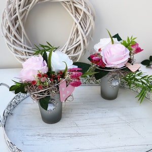 Table arrangement durable table decoration