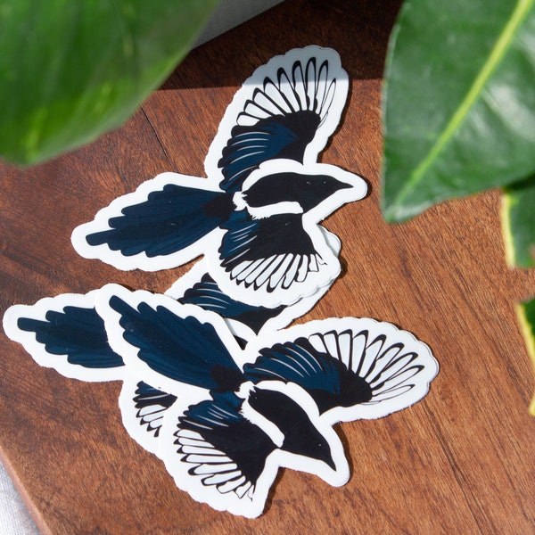 Black Billed Magpie sticker