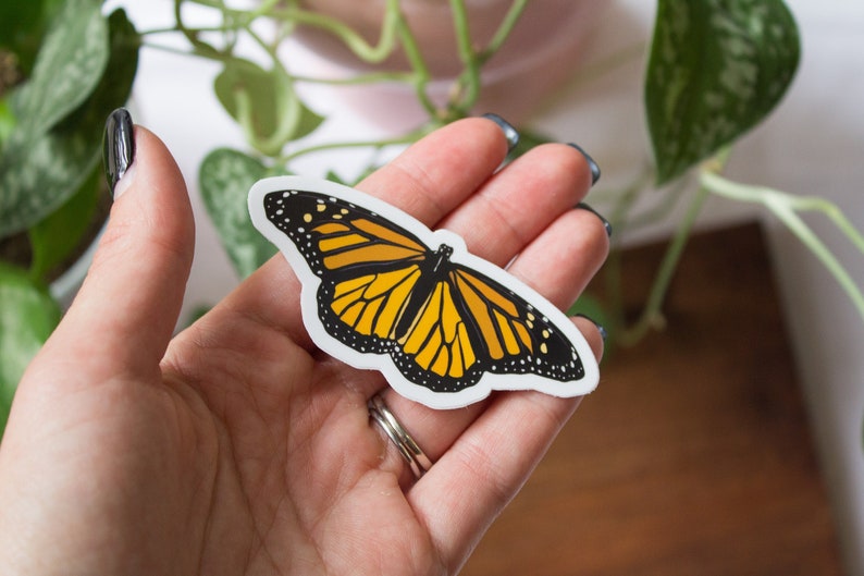Monarch sticker
