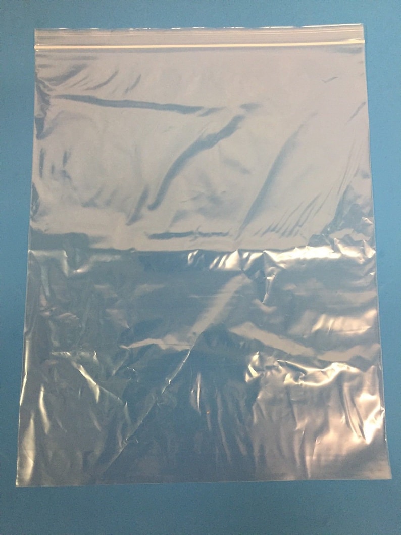 Top Quality 100 12X15 Clear 2MIL Zip Lock Reclosable Plastic Bags Ziplock Storage Bags 12X15