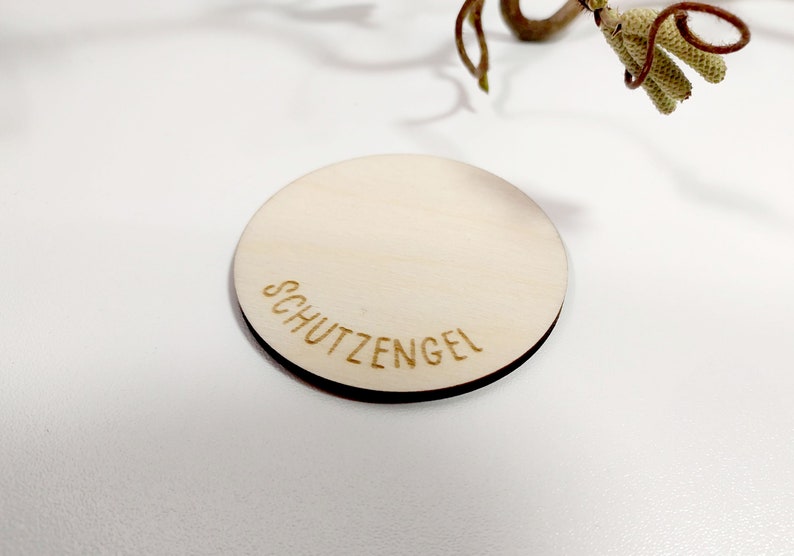 Schutzengel Engel Engelchen aus Holz Geschenk zur Geburt, Taufe, Kommunion, Hochzeit, Gastgeschenk ... Bild 10