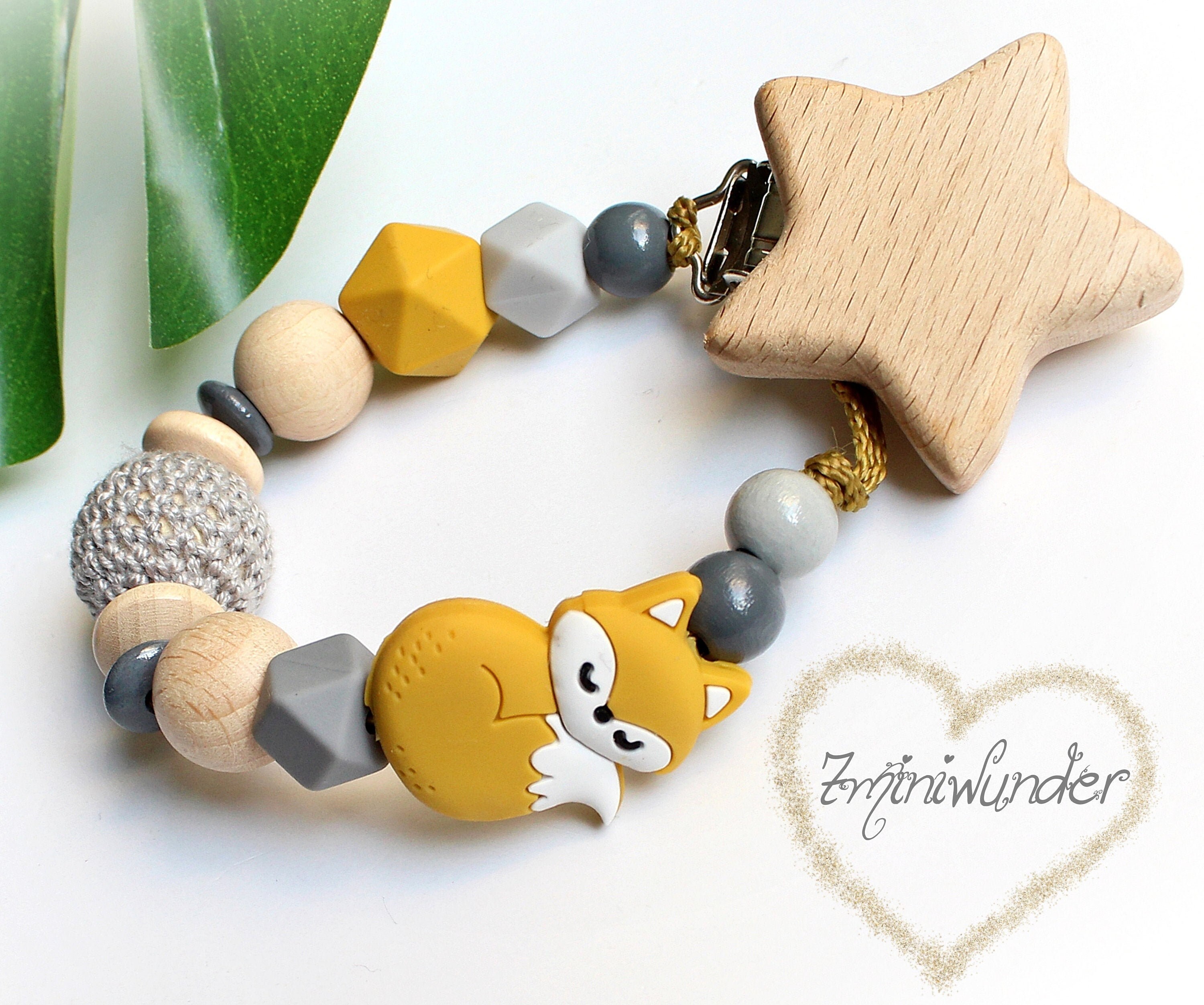 Schnullerkette ohne Namen Schnullerkette Mädchen Jungen | Etsy