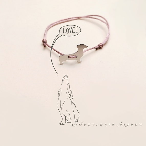 Buy Dachshund Dog Bracelet Online in India Etsy