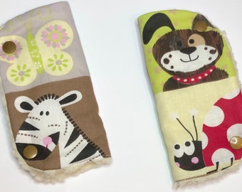 Belt pads children's car seat belt pad motif: animals, for baby toddler car seat cart, car seat belt