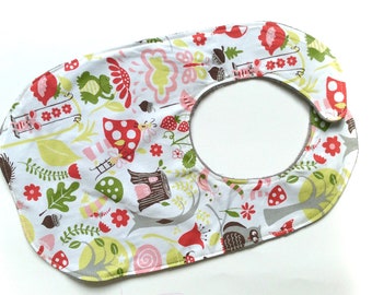 Bibs for babies with forest animals