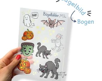 Bügelbild / Patch / verschiedene Motive / Halloween