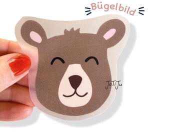 Bügelbild / Patch / großer Bär zum Aufbügeln